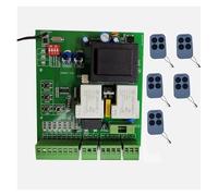 Placa Base de Control de Circuito de CA de versión Universal, Placa Base for Motor de Apertura de Puerta corrediza, Placa de Control de Circuito PCB de Repuesto(1 Board with 5 Key)