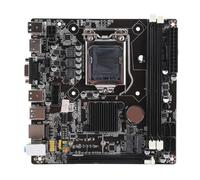 Placa Base de Escritorio, 2 X DDR3 LGA1155 Placa Base, 100M Network Multifase Power PCIe 16X VGA HD Port Multifase Power SATA3.0 Motherboard, para Reemplazo de PC