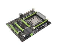 Placa Base de Escritorio 6X 4xDDR3 DIMM Indicador Dual de Potencia de 8 Fases Placa Base LGA 201 para Reemplazo de PC Placa Base de Escritorio Placa Base LGA 201 Placa Base de