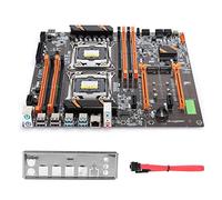 Placa Base de Escritorio de Doble Enchufe, Placa Base, conexión Estable de Alta Velocidad Trasera 4 Usb3.0 Práctico para Estudio de Juegos de computadora Simulat E5CPU