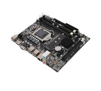 Placa Base de Escritorio, Placa Base de computadora H55, H55 M.2 NGFF LGA 1156 Ranura DDR3 Memoria de 8 Canales, Fuente de alimentación de 4 Fases Placa Base para Juegos