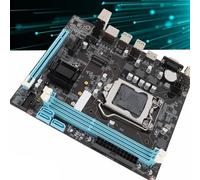 Placa Base de Escritorio, Placa Base de Computadora M.2 NVMe NGFF 6 USB2.0 H61 de Doble Canal para Juegos