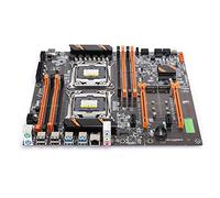Placa Base de Escritorio, Placa Base para Juegos Inter X99 LGa 2011 con 2 NVME/6 SATA, 8 DDR4 RAM, Tarjeta de Red Gigabit RJ45