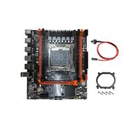 Placa Base de Escritorio X99 D4 + Cable de Conmutación B85 LGA2011-3, 4 Ranuras de RAM DDR4 REG ECC, M.2 PCIE SATA3.0, Placa Base para Juegos X99