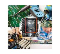 Placa Base de Escritorio X99 D4 + Cable de Conmutación B85 LGA2011-3, 4 Ranuras de RAM DDR4 REG ECC, M.2 PCIE SATA3.0, Placa Base para Juegos X99