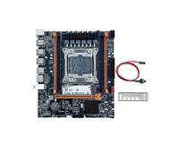 Placa Base de Escritorio X99H + Cable de Conmutación B85 Lga2011-3, 4 Ranuras de RAM DDR4 REG ECC, M.2 PCIE SATA3.0, Placa Base para Juegos X99