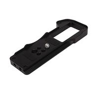 Placa Base de Extensión de Cámara, Almohadilla Antideslizante de Silicona Engrosada 1/4 Pulgadas 3/8 Pulgadas Orificio Roscado Empuñadura de Mano Placa de Liberación Rápida para Grabación de