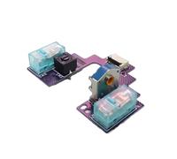 Placa base de juego para microinterruptor con codificadores a prueba de polvo, desplazamiento suave