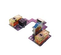 Placa base de juego para microinterruptor con codificadores a prueba de polvo, desplazamiento suave