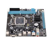 Placa Base de Juegos Sustvita H81, LGA 1150 Canal Atrapado DDR3 PC plotera con Interfaz M.2 de Alta Velocidad, Rendimiento de 1600MHz para Juegos