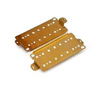 Placa base de latón de 8 Uds for pastilla de bobina doble de 7 cuerdas, placa base Humbucker de latón, piezas de pastilla de placa base de 58/62MM(Each 4Pcs)