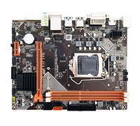 Placa base de ordenador B75 - B75-M2 LGA1155 Socket M-ATX Soporte de tarjeta gráfica integrada VGA compatible con HDMI, DVI SATA3 HDD M.2 NVME SSD