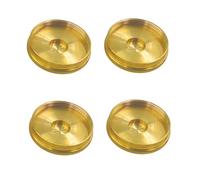 Placa base de repuesto para cilindro de cuerno francés, construcción de metal fuerte, adecuada para mejorar la resistencia acústica, resistencia al desgaste, cubierta inferior para bocina francesa