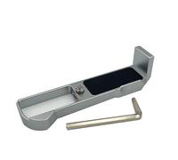 Placa base de soporte en forma de L para Canon G7X Mark III y Mark II, placa de disparo vertical de liberación rápida, acceso a la puerta de la batería, rosca de 1/4 a 20 y soporte de zapata fría para