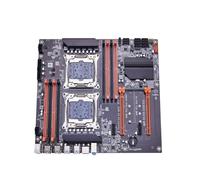 Placa Base Dual X99 C612 Compatible con CPU LGA 2011-3 DDR4 NVME NGFF M.2 USB3.0 SATA3.0 PCI16X