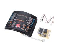 Placa base estable de control de circuito, placa de alimentación, accesorio de cocina, textura PCBA para electricidad