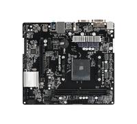 Placa Base Fit For ASRock B450M-HDV Compatible con CPU 2600X, 3600X, 5600G, 5600X, 5700X y 5800X3D, 4 x DDR4 de 3200 MHz, HDMI, M.2, AM4 mATX Placa Madre