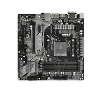 Placa Base Fit For ASRock B450M PRO4 AM4 Compatible con CPU 5950X, 5800X3D, 5700X, 5600X, 5600G, 1700X, 2700X, 4 x DDR4, M.2, NVME, HDMI, mATX Placa Madre