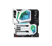 Placa Base Fit For ASRock Z490 Aqua Compatible con procesadores i9-11900KF, i7-11700K, i5-11600 y i5-10400F, 4 x DDR4 de 4666 MHz, M.2 NVME, HDMI ATX Placa Madre