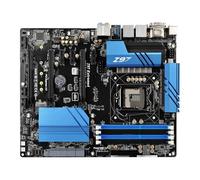 Placa Base Fit For ASRock Z97 Extreme4 LGA 1150 Intel DDR3 de 32 GB Compatible con procesadores i7-4790, i7-4770T, i5-4430, i3-4340 y i3-4130, SSD M.2 Placa Madre