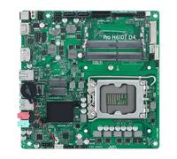 Placa Base Fit For ASUS Pro H610T D4 Mini-ITX Intel H610 DDR4 64GB M.2 Compatible con CPU I5-14500 I7-13700 I5-12600 I9-12900