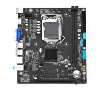 Placa Base Fit For H81 LGA 1150 Set Kit Combo con procesador Core I7 4770 y Memoria RAM DDR3 de 8 GB 1600 MHz*2 = 16 for PC, USB 3.0, SATA Placas Base de computadora