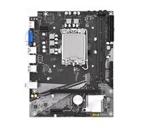 Placa Base Fit For JINGSHA H610 LGA1700 Compatible con procesadores Intel Core i3/i5/i7/i9 12/13/14.ª generación, Memoria DDR4 de Doble Canal, H610M-A Gaming 64 GB Placas Base de computadora