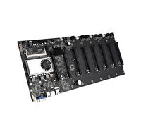 Placa Base Fit For la Placa Base minera 8 GPU Bitcoin Crypto Etherum Mining Support 1066/1333 / 1600MHz