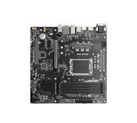 Placa Base Fit For MSI Pro B660M-P DDR4 Compatible con procesadores Intel Core de 14.ª, 13. y 12. generación, LGA 1700, 4 x a 4600 MHz, HDMI, NVME, M.2, PCle .0 Placa Madre
