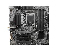 Placa Base Fit For MSI Pro B760M-VC WiFi Bulk LGA 1700 Intel B760 DDR5 M.2 Wi-Fi 6E MATX Compatible con procesadores I9-14900F, I5-13400 e I9-12900