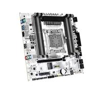Placa Base Fit For X99 Ranura LGA2011-3 Compatible con CPU Xeon E5 2666 V3 2673/2696 Procesador DDR3 Memoria USB3.0 NVME/SATA M.2 X99E MAX Placa Madre