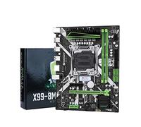 Placa Base Fit ForHuananzhi x99 Ranura de la Placa Base LGA2011-3 USB3.0 NVME M.2 SSD Apoyo DDR4 Reg ECC Memoria y Xeon E5 v3 v4 procesador