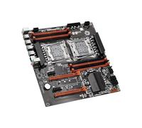 Placa Base for Juegos con CPU Dual X99 Xeon E5 2680 V4 y DDR4 de 64 GB (4 x 16 GB) LGA2011-3 M.2 NVME for Servidor.(Motherboard+CPU)