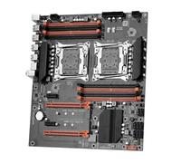 Placa Base for Juegos X99 con CPU Dual DDR4 M.2 NVME USB3.0 E-ATX LGA2011-3 Compatible con CPU Xeon E5 2680 V4.
