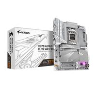 GIGABYTE X870 AORUS ELITE WIFI7 ICE Placa Base - Compatible con CPUs AMD Ryzen 9000, 16+2+2 fases VRM digital, hasta 8200MHz DDR5 (OC), 3xPCIe 5.0 + 1xPCIe 4.0, Wi-Fi 7, LAN 2.5GbE, USB 4