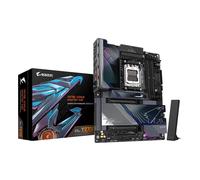 GIGABYTE X870E AORUS Master X3D Placa Base - Compatible con procesadores AMD Ryzen 9000, VRM Digital de 18+2+2 Fases, hasta 9000MHz DDR5 (O.C.), 2xPCIe 5.0 + 3xPCIe 4.0, Wi-Fi 7, LAN 10GbE, USB 4