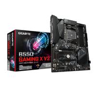 GIGABYTE B550 Gaming X V2 Placa base - Procesadores AMD Ryzen 5000, VRM de 10+3 fases, hasta 4733 MHz DDR4, 1xPCIe 4.0 + 1xPCIe 3.0 M.2, LAN 1GbE, USB 3.2 Gen 2
