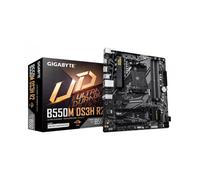GIGABYTE B550M DS3H R2 Placa Base - Procesadores AMD Ryzen 5000, VRM de 5+3 Fases, hasta 4733 MHz DDR4 (O.C.), 1x M.2 PCIe 4.0 + 1x M.2 PCIe 3.0, LAN 1 GbE, USB 3.2 Gen 1