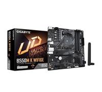 Placa Base GIGABYTE B550M K WIFI6E AMD B550 AM4 DDR4 Micro ATX WiFi 6E Bluetooth 5.3