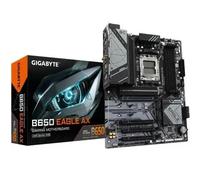 GIGABYTE B650 EAGLE AX Placa base - AMD Ryzen serie 9000, VRM de 12+2+2 fases, hasta 7600 MHz DDR5 (OC), 1xPCIe 5.0 + 2xPCIe 4.0 M.2, LAN GbE, WIFI 6E, USB 3.2 Gen 2