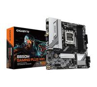 GIGABYTE B650M GAMING PLUS WIFI Placa base - Procesadores AMD Ryzen 9000, VRM de 5+2+2 fases, hasta 8000 MHz DDR5, 2xPCIe 4.0 M.2, LAN 2.5GbE, WIFI 6E, USB 3.2 Gen 1