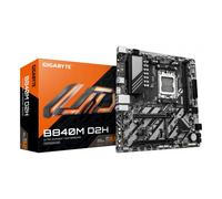 GIGABYTE B840M D2H Placa Base - Procesadores AMD Ryzen 9000, VRM de 5+2+2 Fases, hasta 7600 MHz DDR5, 1xPCIe 4.0 + 1xPCIe 3.0 M.2, LAN 2.5GbE, USB 3.2 Gen 1