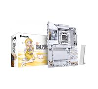 GIGABYTE B850 AORUS Elite-P Ice Placa Base | CPUs AMD Ryzen Serie 9000, VRM digital de 16+2+2 fases, hasta 8200MHz DDR5 (OC), 1xPCIe 5.0 + 3xPCIe 4.0 M.2, LAN 5GbE