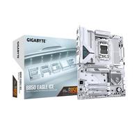 GIGABYTE B850 Eagle Ice Placa Base - Procesadores AMD Ryzen Serie 9000, VRM Digital de 8+2+2 Fases, hasta 8200 MHz DDR5 (O.C), 1 x M.2 PCIe 5.0 + 2 x M.2 PCIe 4.0, LAN 2.5 GbE, USB 3.2 Gen 2