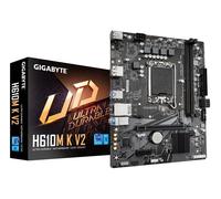 GIGABYTE H610M K V2 Placa Base - Procesadores Intel Core 14ª generación, hasta 5600 MHz DDR5, 1xPCIe 3.0 M.2, LAN 1GbE, USB 3.2 Gen 1
