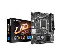 GIGABYTE H610M K V2 Placa Base - Procesadores Intel Core 14ª generación, hasta 5600 MHz DDR5, 1xPCIe 3.0 M.2, LAN 1GbE, USB 3.2 Gen 1