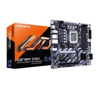 Placa Base GIGABYTE Q870M D3H Q870 LGA1851 DDR5 Micro ATX No WiFi RAID 1GbE M.2 RGB