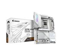 GIGABYTE X870E AORUS PRO ICE Placa Base - Soporta CPUs AMD Ryzen 9000, 16+2+2 Fases VRM Digital, hasta 8000MHz DDR5 (OC), 3xPCIe 5.0 + 1xPCIe 4.0, Wi-Fi 7, 2.5GbE LAN, USB 4