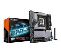 GIGABYTE Placa base Z890 EAGLE WIFI7 - Compatible con CPUs Intel Core Ultra (Serie 2), VRM de 14+1+2 fases, hasta 8800MHz DDR5 (OC), 1xPCIe 5.0 + 3xPCIe 4.0, Wi-Fi 7, LAN 2.5GbE, USB 4