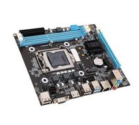 Placa Base H81 LGA1150 para Computadora de Escritorio, Placa Base para Juegos Micro ATX, DDR3 de Doble Canal, M.2 NVMe, NGFF SATA 6Gb/s PCIe